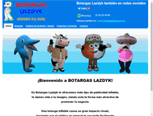 Tablet Screenshot of botargaslazdyk.com